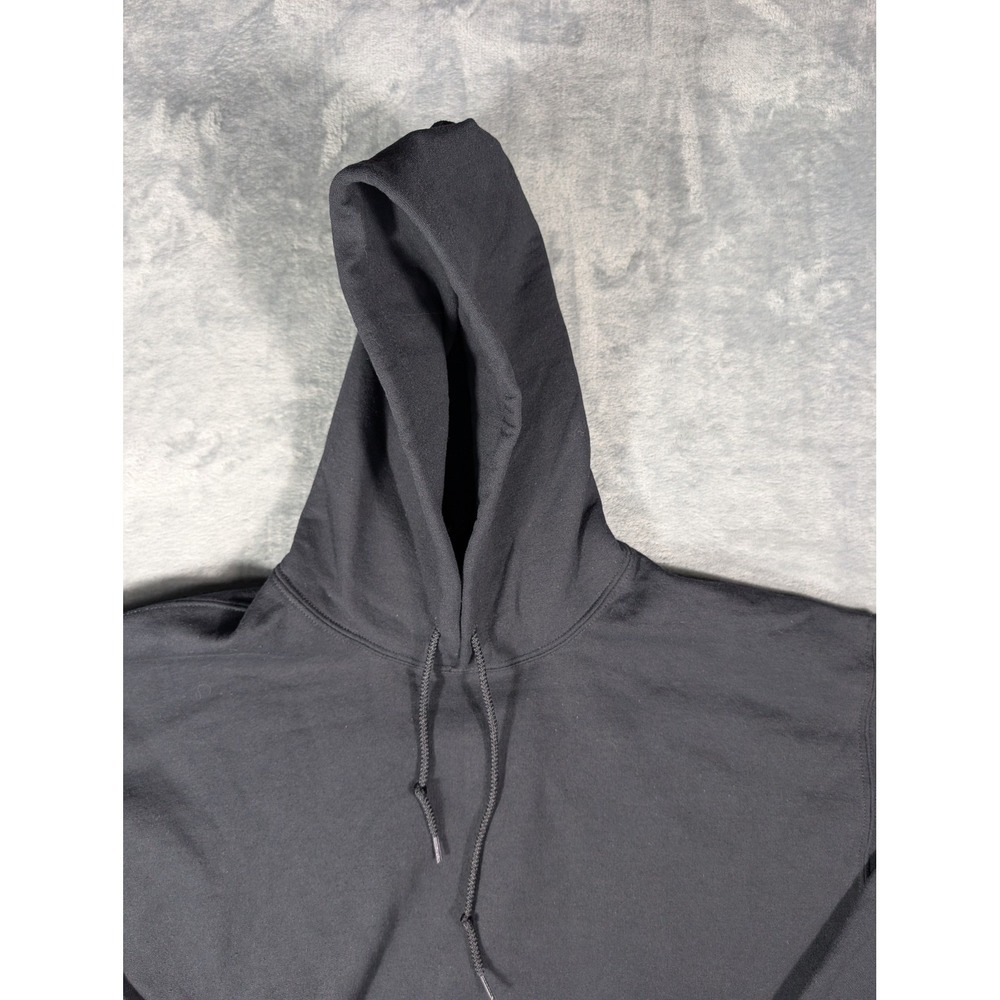 Gildan DryBlend Men Large Black Fool For You Clown Graphic Pullover Hoodie Size - Picture 7 of 14